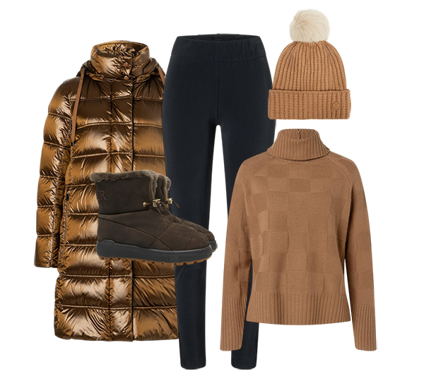 Зимний образ от BOGNER