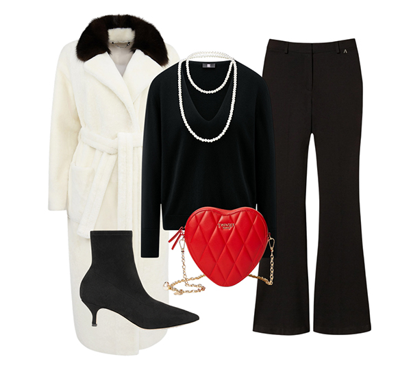 Элегантный образ с романтичным акцентом