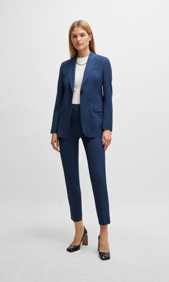 Hugo boss women suit discount