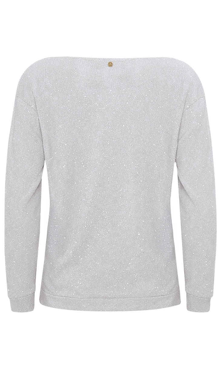 ANDRE MAURICE: Пуловер с пайетками