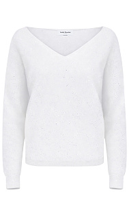 Пуловер с пайетками