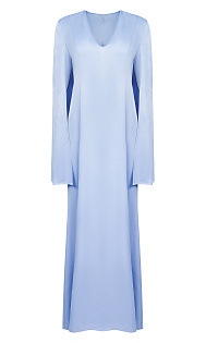 Платье макси из вискозы