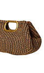 TWINSET: Клатч из соломы