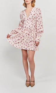 Платье с принтом