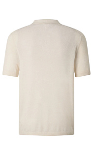 Поло из бархатистой ткани