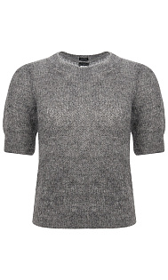 Пуловер с короткими рукавами