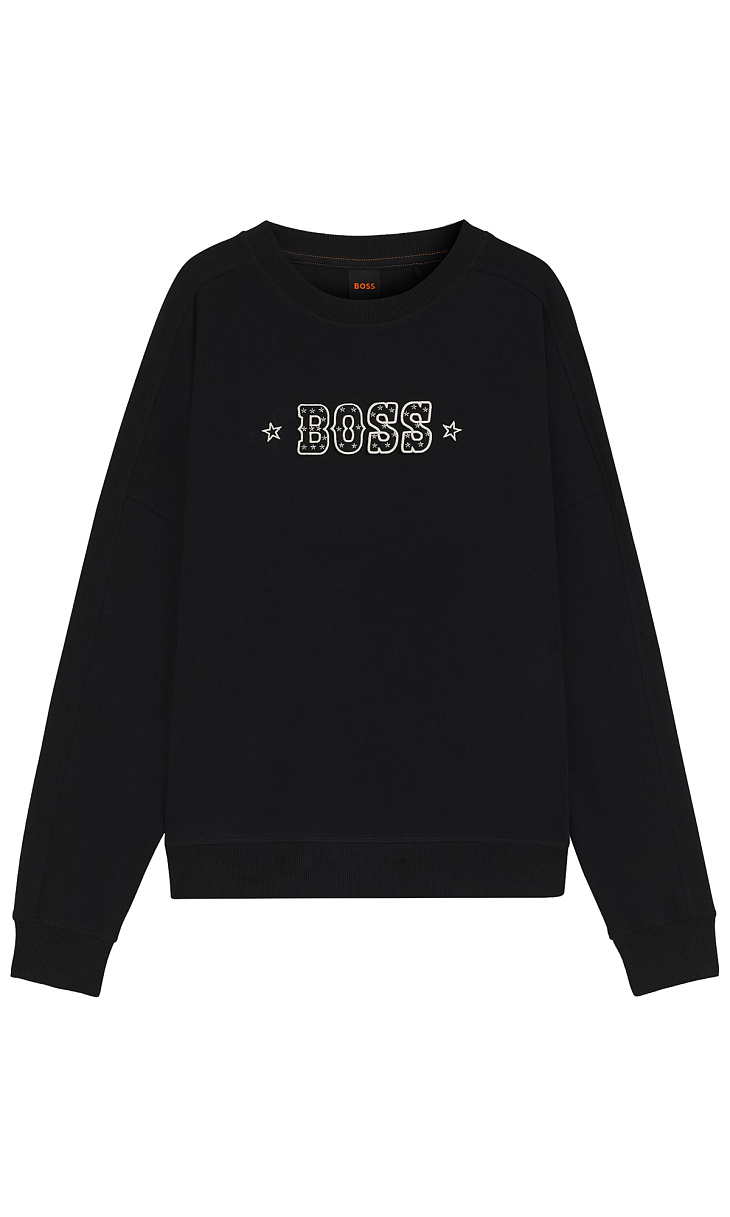 HUGO BOSS: Толстовка с логотипом