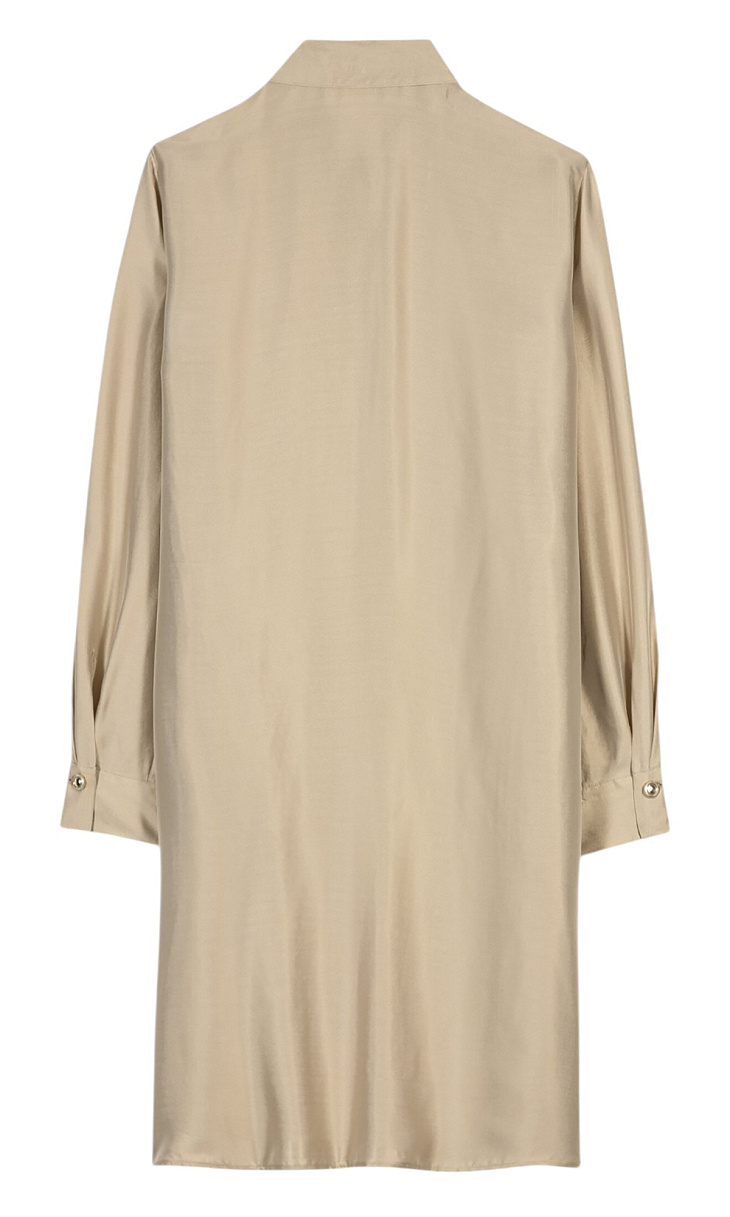 LUISA CERANO: Платье-рубашка с шелком