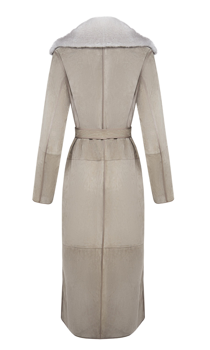 MARION FASHION: Дубленка на пуговицах