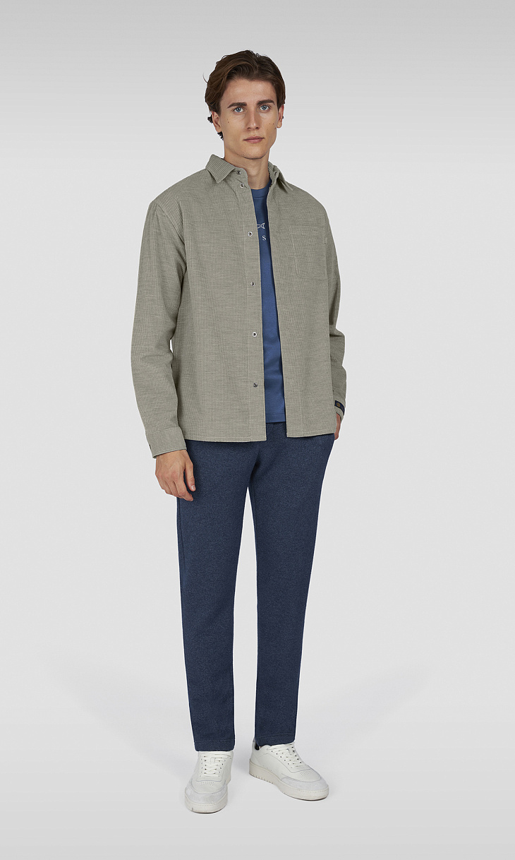 Paul Shark: Рубашка из кашемирового вельвета