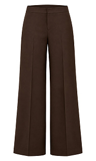 Брюки из матового атласа