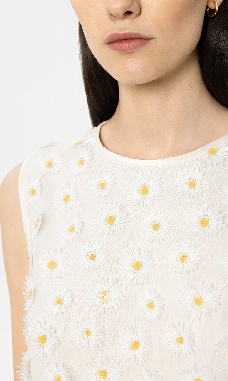 LUISA CERANO: Топ с аппликацией