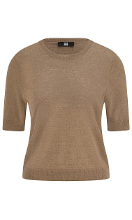 Пуловер с короткими рукавами