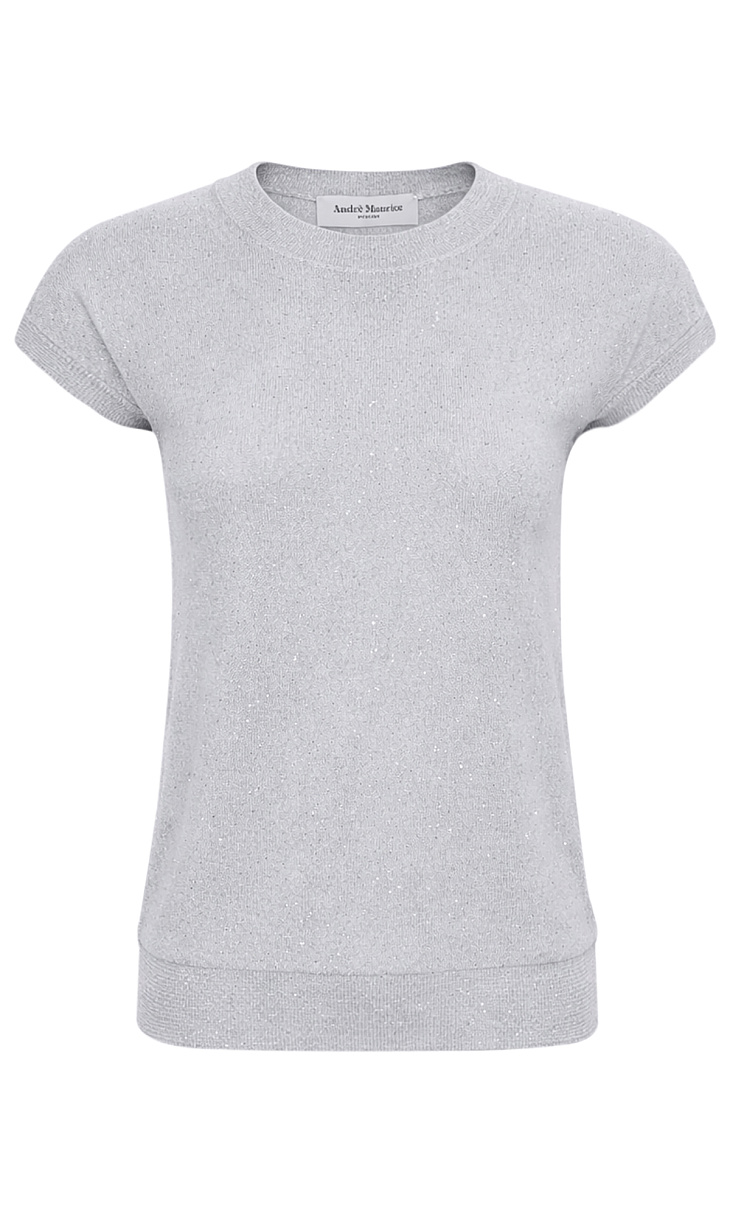 ANDRE MAURICE: Пуловер с пайетками