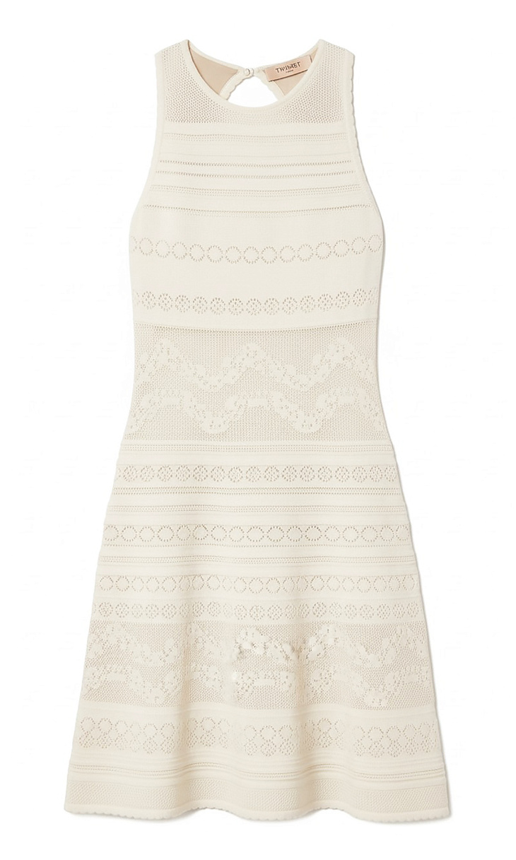 TWINSET: Ажурное платье