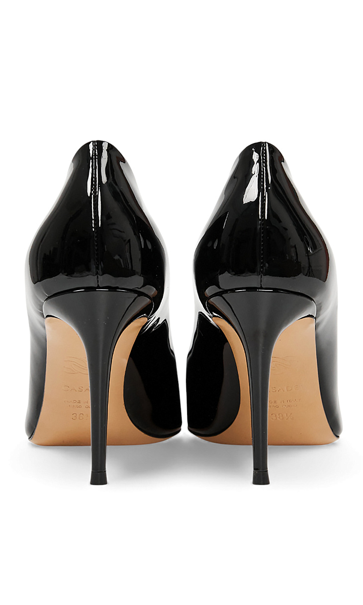 Casadei: Туфли из лаковой кожи