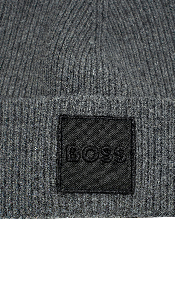 HUGO BOSS: Набор шарф + шапка