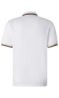 Поло с логотипом на рукаве