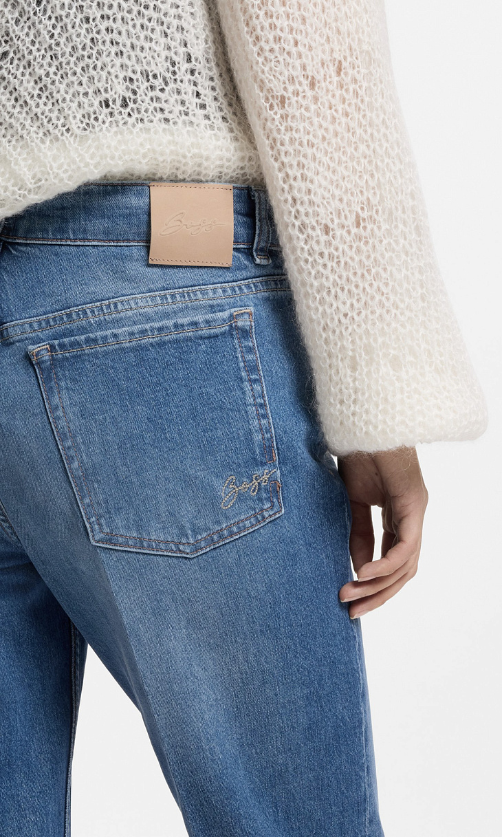 HUGO BOSS: Джинсы клеш