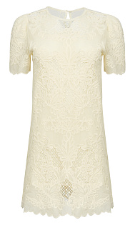 Муслиновое платье с вышивкой