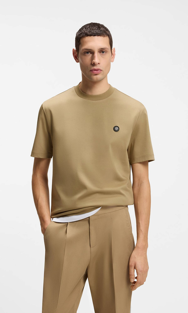 HUGO BOSS: Футболка с логотипом