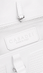CASADEI: Сумка из кожи и хлопка