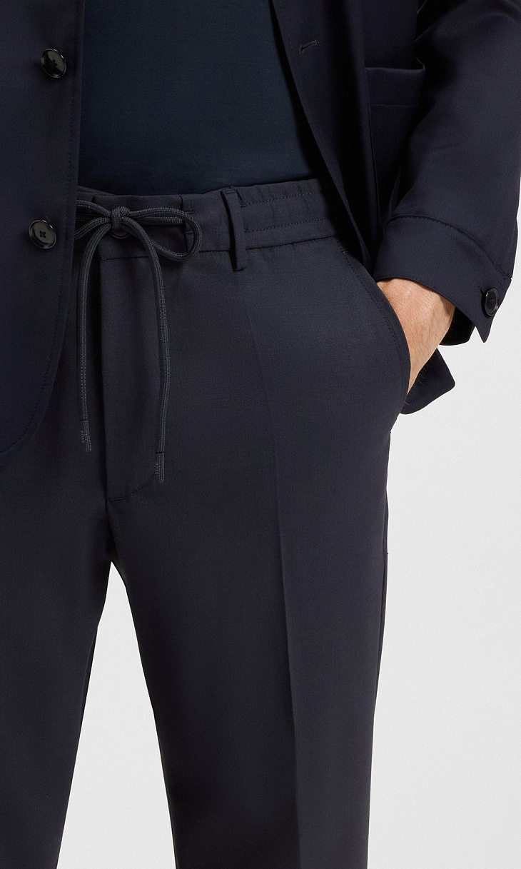 HUGO BOSS: Брюки из шерсти
