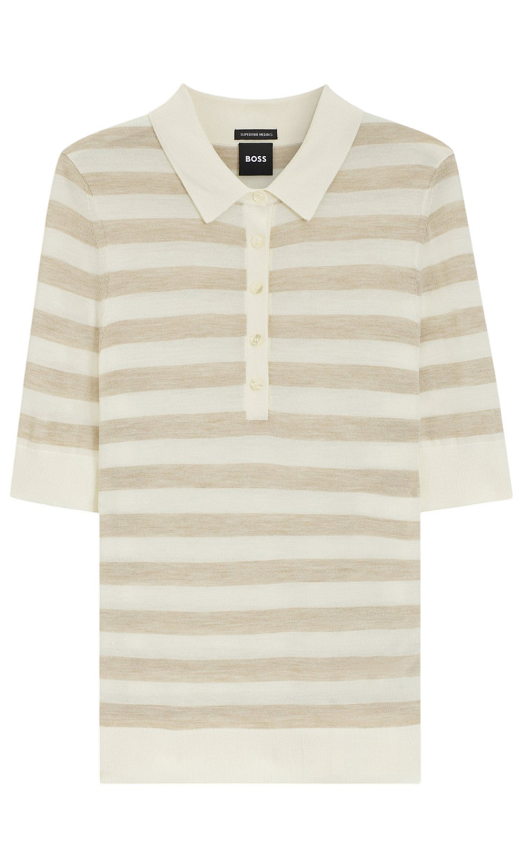 HUGO BOSS: Поло из шерсти