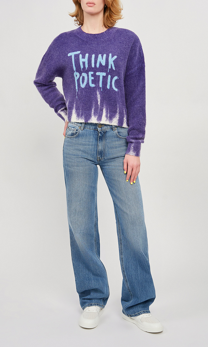 TWINSET: Широкие джинсы