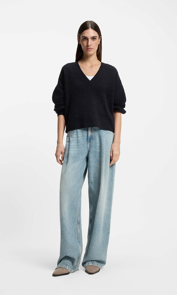 HUGO BOSS: Свитер с шерстью альпака