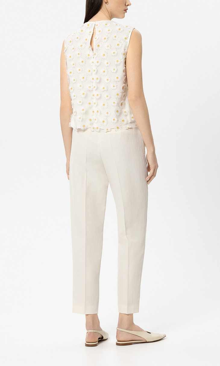 LUISA CERANO: Укороченные брюки из льна