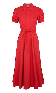 Платье-рубашка из хлопка