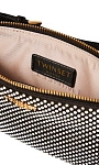 TWINSET: Атласная сумка со стразами