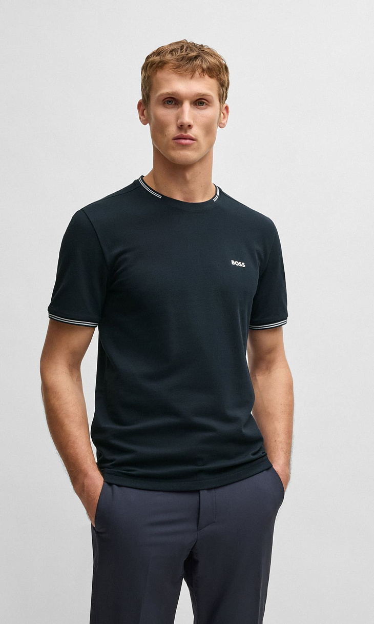 HUGO BOSS: Футболка с логотипом
