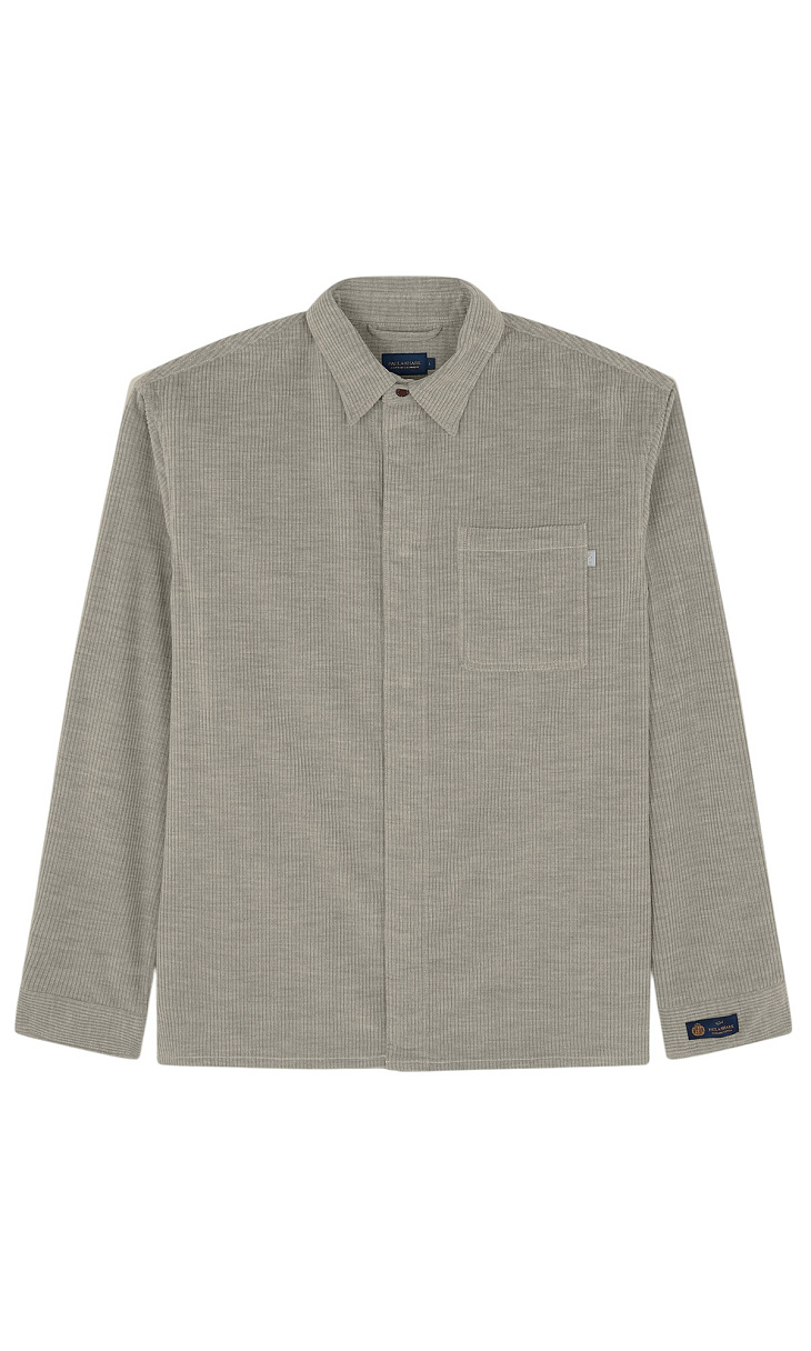 Paul Shark: Рубашка из кашемирового вельвета