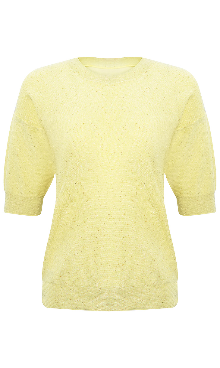 ANDRE MAURICE: Пуловер с пайетками