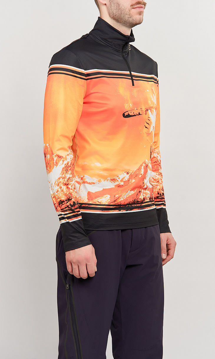 BOGNER: Лонгслив с молнией