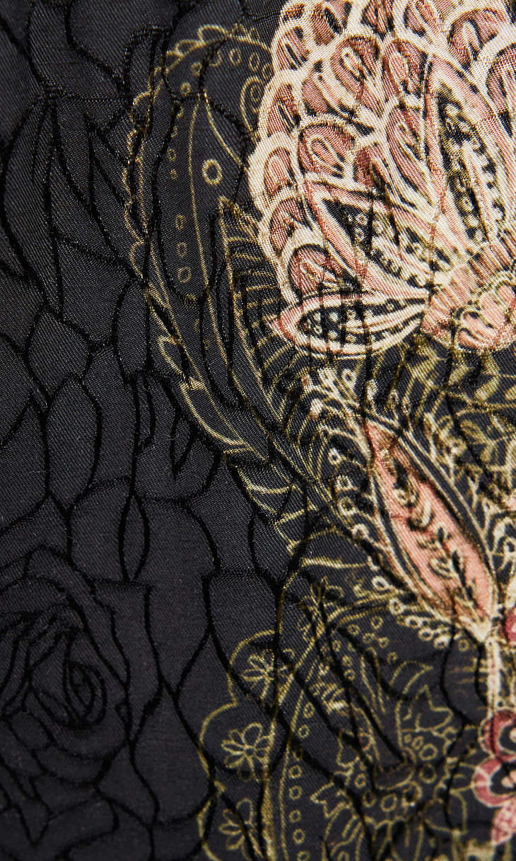 TWINSET: Брюки с жаккардовым рисунком