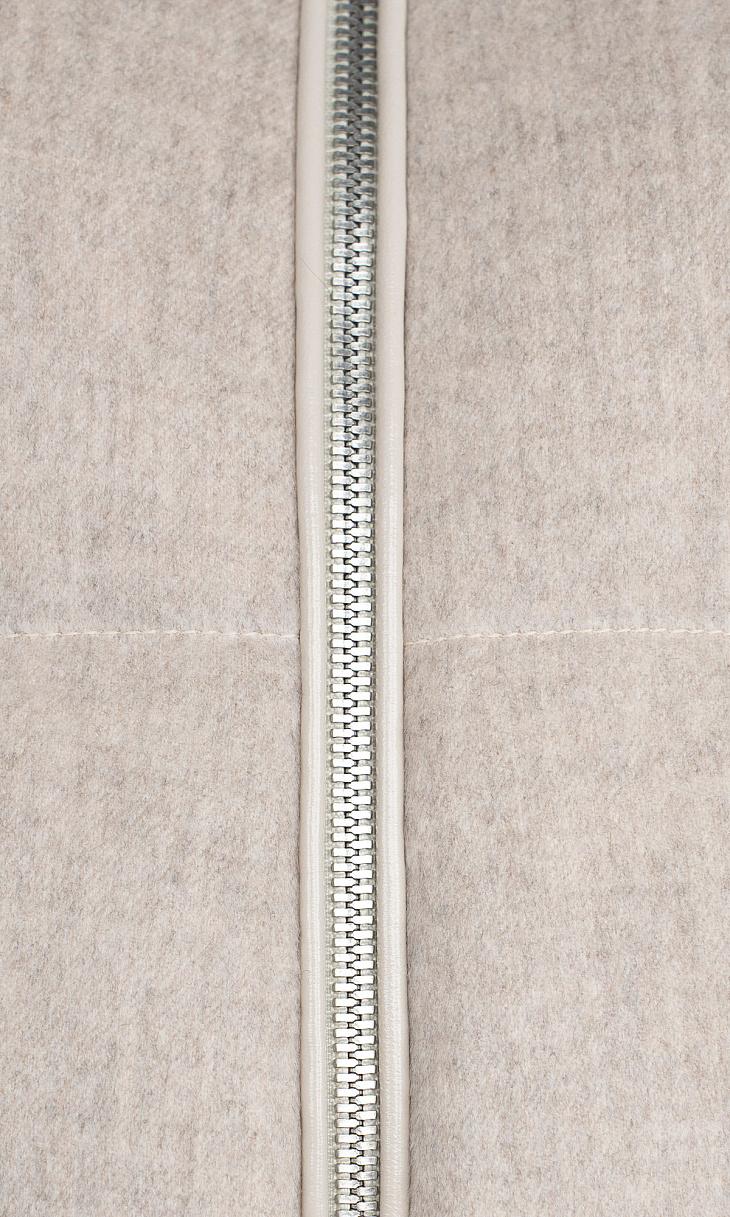 MARION FASHION: Дубленка на молнии