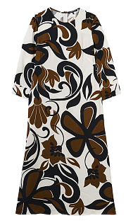 Платье с принтом