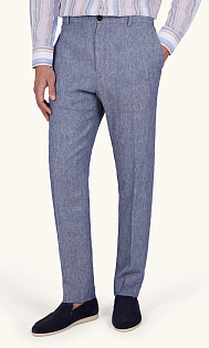 Брюки из льна