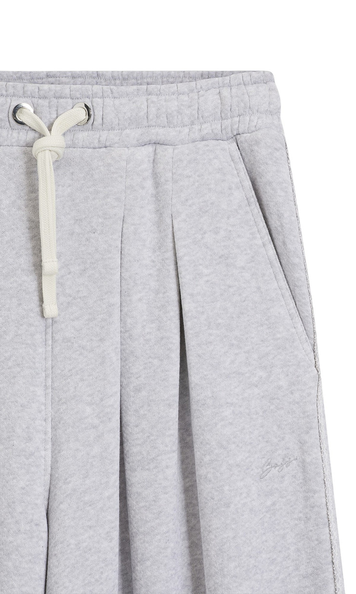 HUGO BOSS: Широкие брюки из хлопка