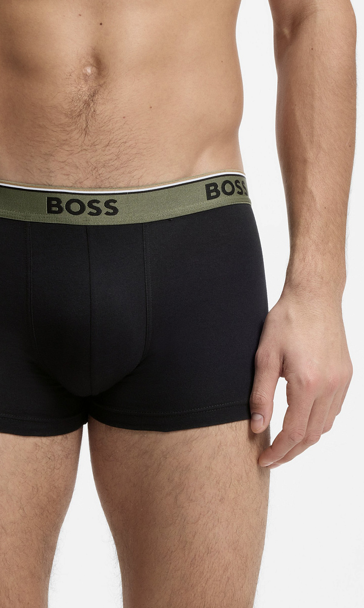 HUGO BOSS: Комплект трусов из хлопка