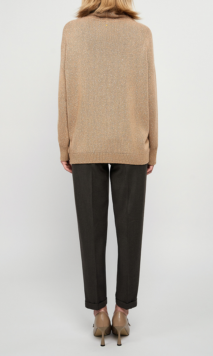 ANDRE MAURICE: Свитер из кашемира и шелка