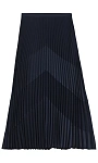 HUGO BOSS: Юбка из плиссированного атласа