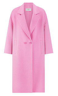 Пальто из шерсти и вискозы