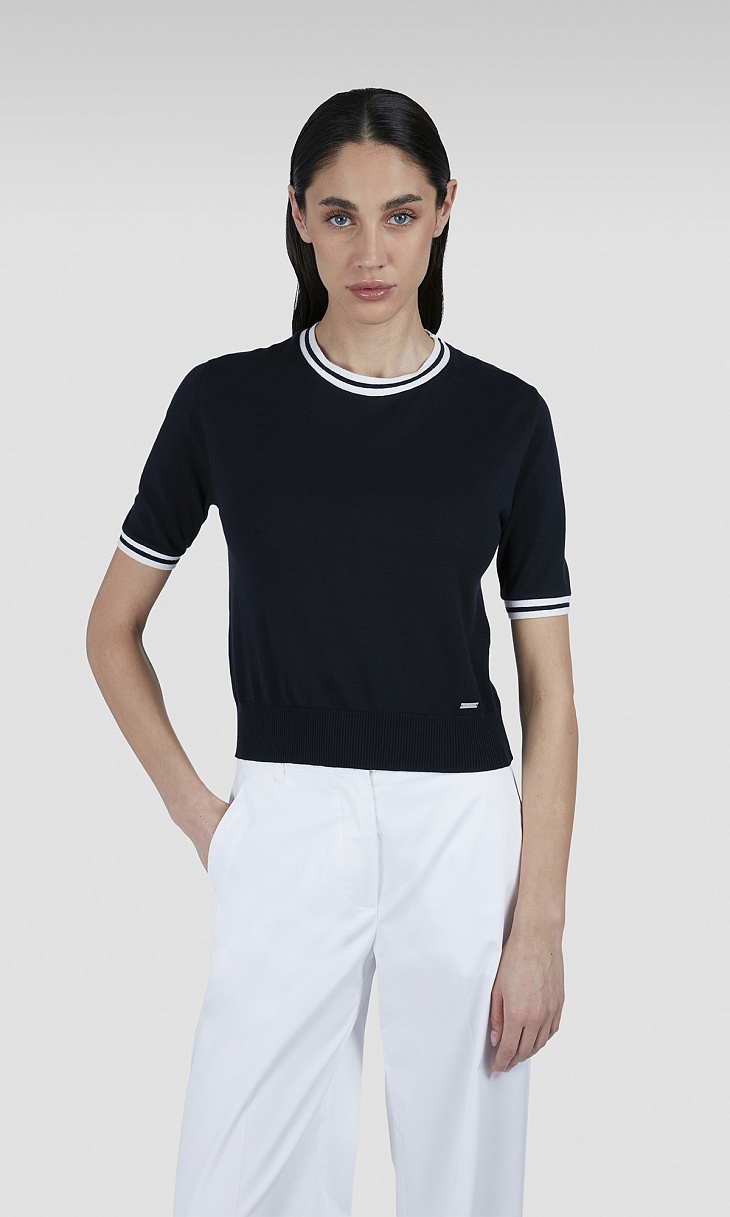 Paul Shark: Пуловер с короткими рукавами