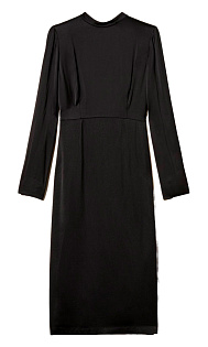 Атласное платье