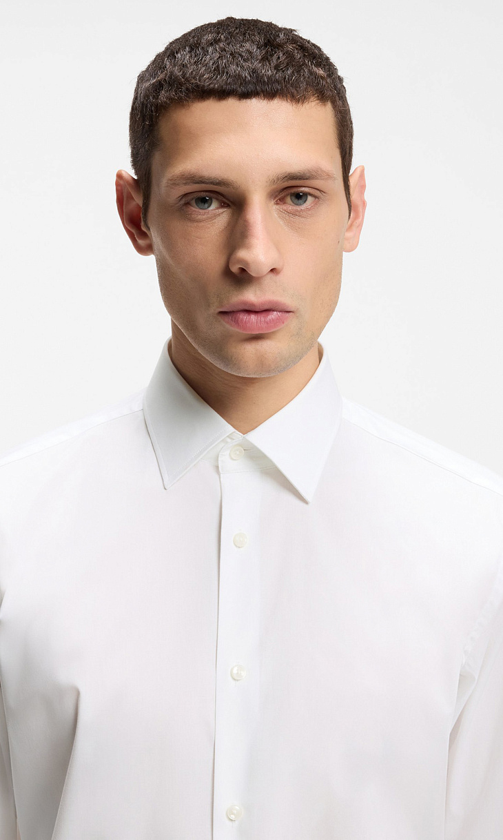 HUGO BOSS: Рубашка из хлопка