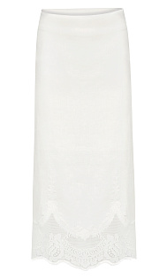 Юбка с кружевом